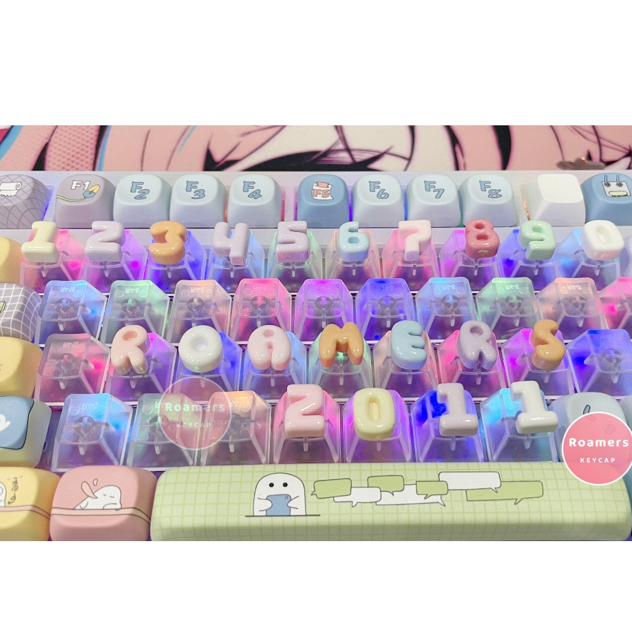 Keycap Chữ Ghép Tên Và Số Theo Yêu Cầu Nút Bàn Phím Cơ Shopee Việt Nam