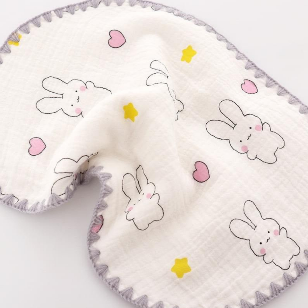 Gối Cho Bé Sơ Sinh, Gối Xô Sợi Tre Mềm Mịn 10 Lớp Cao Cấp Thấm Hút Mồ Hôi Đậu Đậu Store