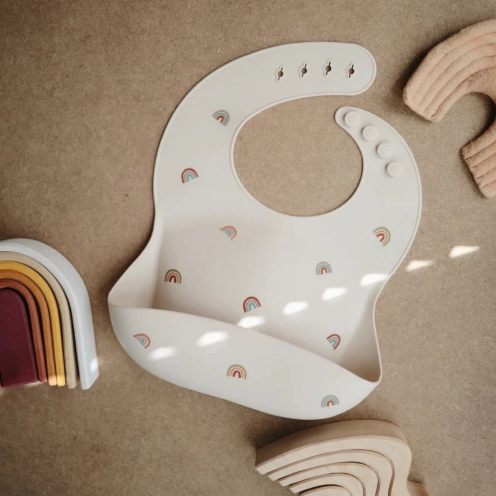 Yếm Ăn Dặm Silicone Cho Bé 💖𝐅𝐑𝐄𝐄 𝐒𝐇𝐈𝐏💖  Yếm Ăn Dặm Silicone NUM BEBE  Có Máng Siêu Nhẹ Hình Mèo Đáng Yêu Cho Bé