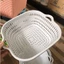 Rổ nhựa chữ nhật kèm chậu 6 món cao cấp việt nhật