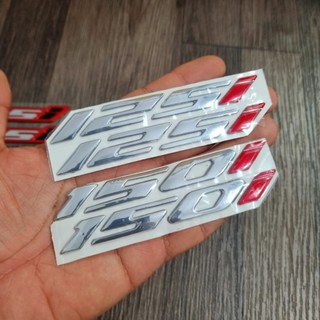 Tem số nổi 110, 125i, 150i nhựa cứng các loại nhiều màu sắc