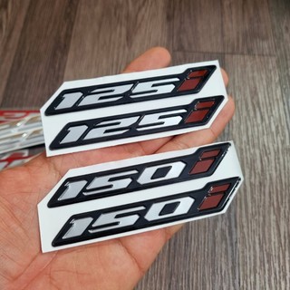 Tem số nổi 110, 125i, 150i nhựa cứng các loại nhiều màu sắc