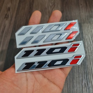 Tem số nổi 110, 125i, 150i nhựa cứng các loại nhiều màu sắc