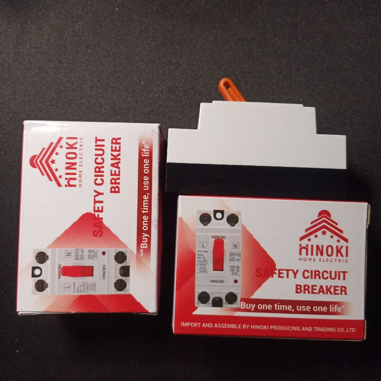 Aptomat - CB bộ ngắt mạch an toàn (át nổi) Hinoki 30A, 40A