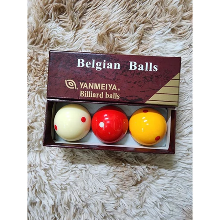 Bi lip- Bi 3C 3 bóng Yanmeiya. Bida phăng- bida carom 61.5mm