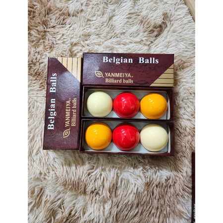 Bi lip- Bi 3C 3 bóng Yanmeiya. Bida phăng- bida carom 61.5mm