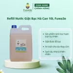 [Bạc Hà] Refill nước giặt Fuwa3e can 10L từ Enzyme sinh học  hương bạc hà chuyên dùng cho đồ lụa an toàn cho em bé — ảnh 1