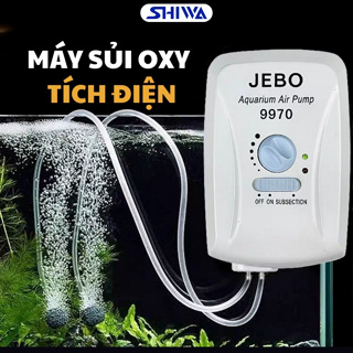 Máy Sủi Oxy Hồ Cá Giảm Ồn Sobo SB-1102 Và SB-1106 1 Vòi Và 2 Vòi