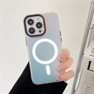 Ốp lưng iphone cầu vồng đổi màu iphone 17 16 16pro 16promax 11 12 13 XR 6/6p/7plus/8/8plus dm001
