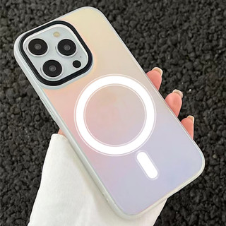 Ốp lưng iphone cầu vồng đổi màu iphone 17 16 16pro 16promax 11 12 13 XR 6/6p/7plus/8/8plus dm001