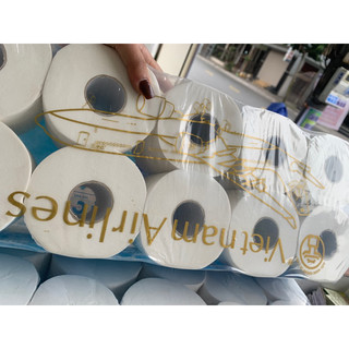 BÁN BUÔN 10 BỊCH giấy vệ sinh dai, bên  VNAl