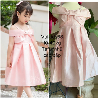 ❌SALE❌Đầm công chúa cho bé. Đầm dự tiệc/ sinh nhật cho bé. Váy dự tiệc cao cấp chất Tafta June 12-40kg