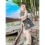 Áo cổ yếm croptop bé gái Áo Ba Lỗ TB431 TN432 - Chân váy jean cho bé gái TB433 TN434