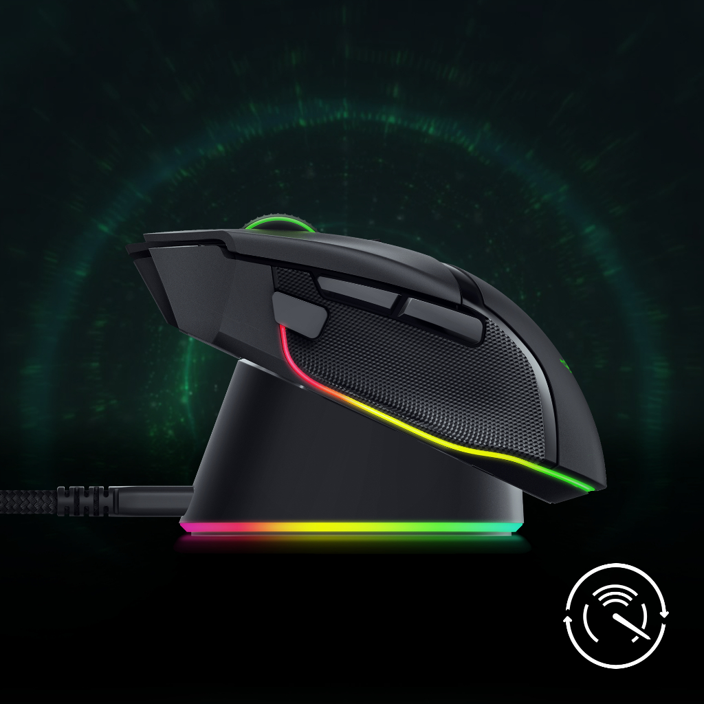 Đế Sạc Chuột Razer Mouse Dock Pro | Cáp Type-C | Không Dây Từ Tính ...