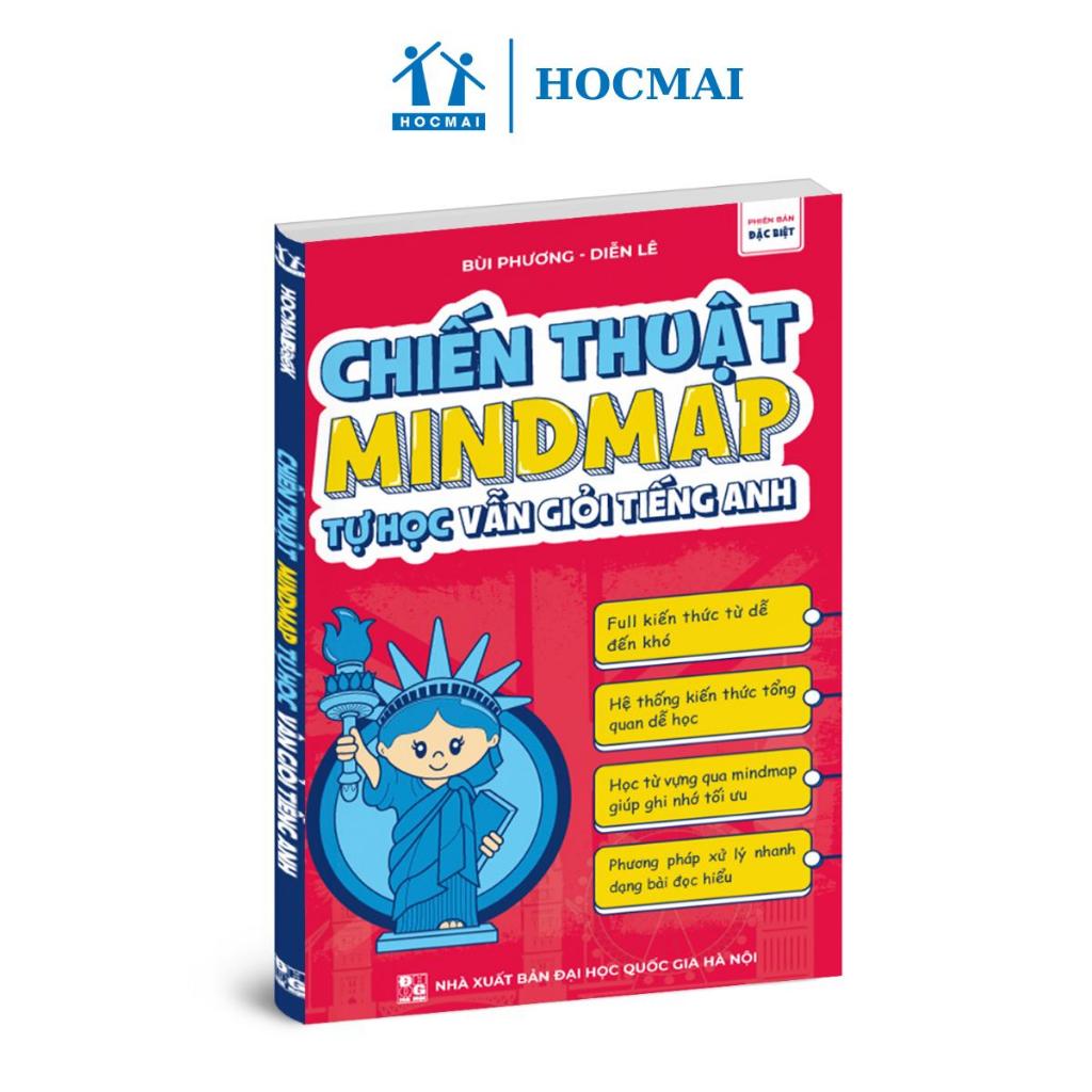Ảnh Sách - Chiến Thuật Mindmap - Tự Học Vẫn Giỏi Tiếng Anh bản mới, dành cho người mới bắt đầu - HOCMAI 1
