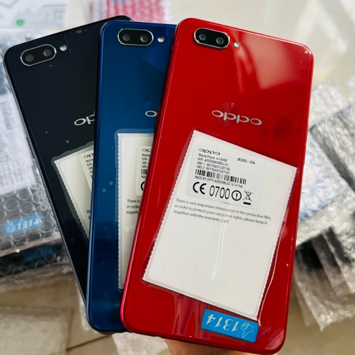 Điện thoại Cảm ứng Oppo A3s 2sim Ram 3G/32G, màn 6.2inch,Camera siêu nét, Cày game.BẢO HÀNH 12 THÁNG