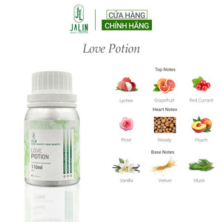 Tinh dầu nước hoa thơm phòng JALIN Love Potion 3 tầng hương - Dung tích 15ml/50ml/110ml