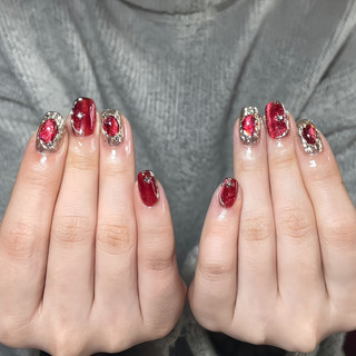 Nailbox ánh mắt mèo form ngắn được đổi form