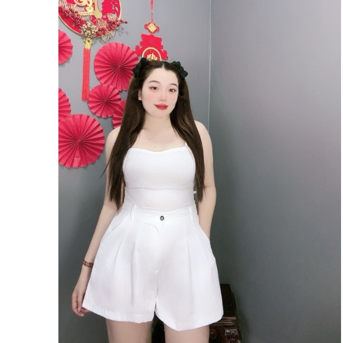 Quần Đùi Short Nữ Bigsize(60kg Đến 95kg) Lưng Chun Ống Rộng Lưng Cao MÃ Q8