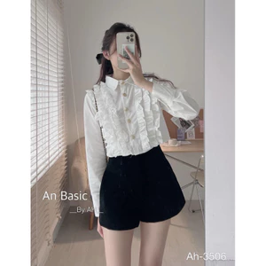 Áo Sơ mi Cổ Bèo Tiểu Thư-Mã A276