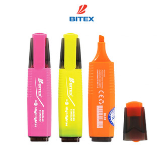 Combo 05 bút dạ quang Bitex HL03 nhiều màu ngẫu nhiên