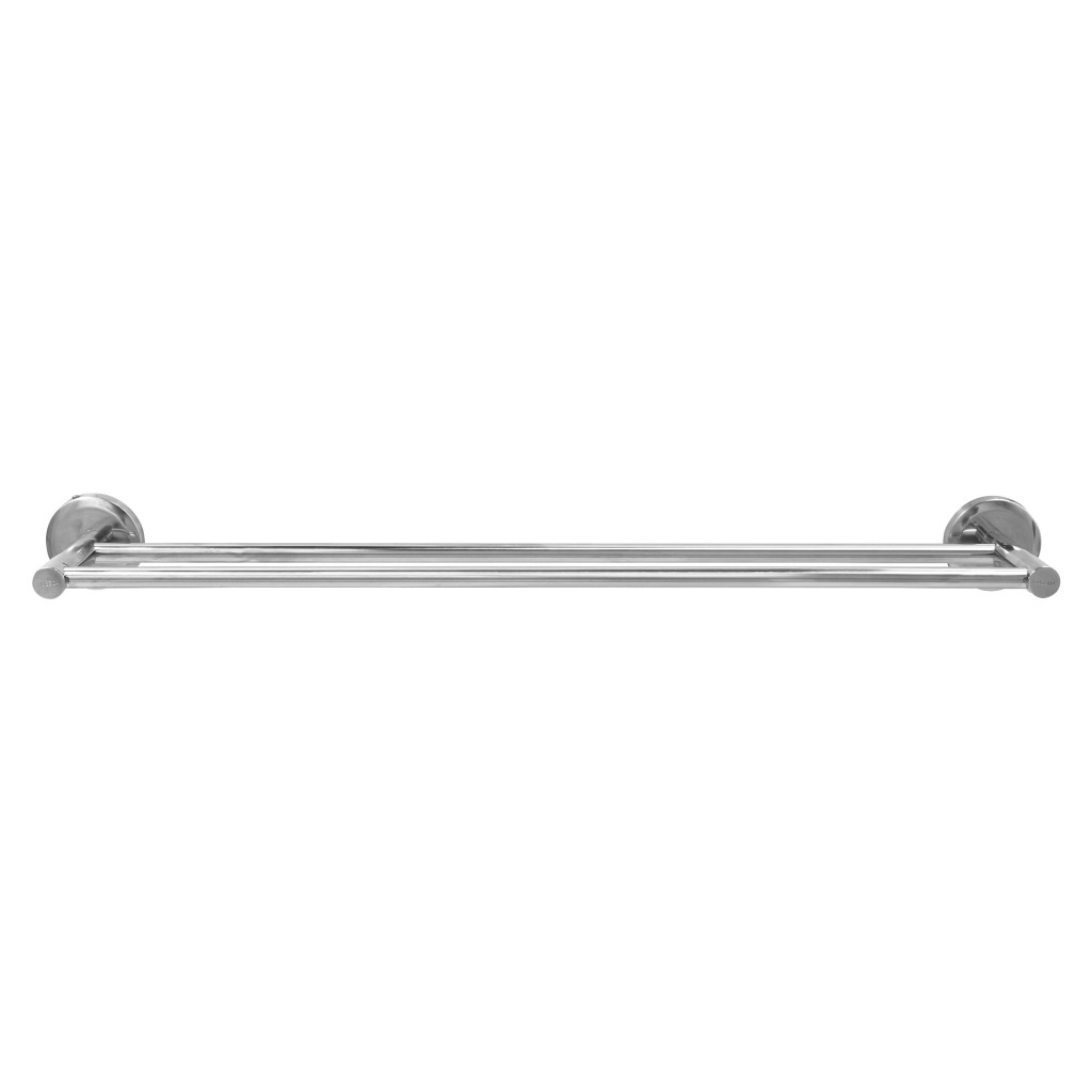 Thanh treo khăn nhà tắm Deli đôi QUI PHÚC, inox 304 không gỉ, sáng bóng, đa dạng kích thước