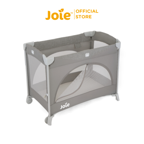 Ảnh Giường cũi cho bé Joie Kubbie Sleep Foggy Gray | Cũi cho bé sơ sinh đến 15kg an toàn có thể gấp gọn 4