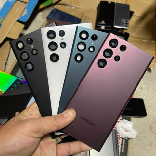 Lưng Kính Samsung S22 Ultra Chính Hãng - Hàng Bóc Máy New Đẹp Keng + Tặng Kèm Kính Cam