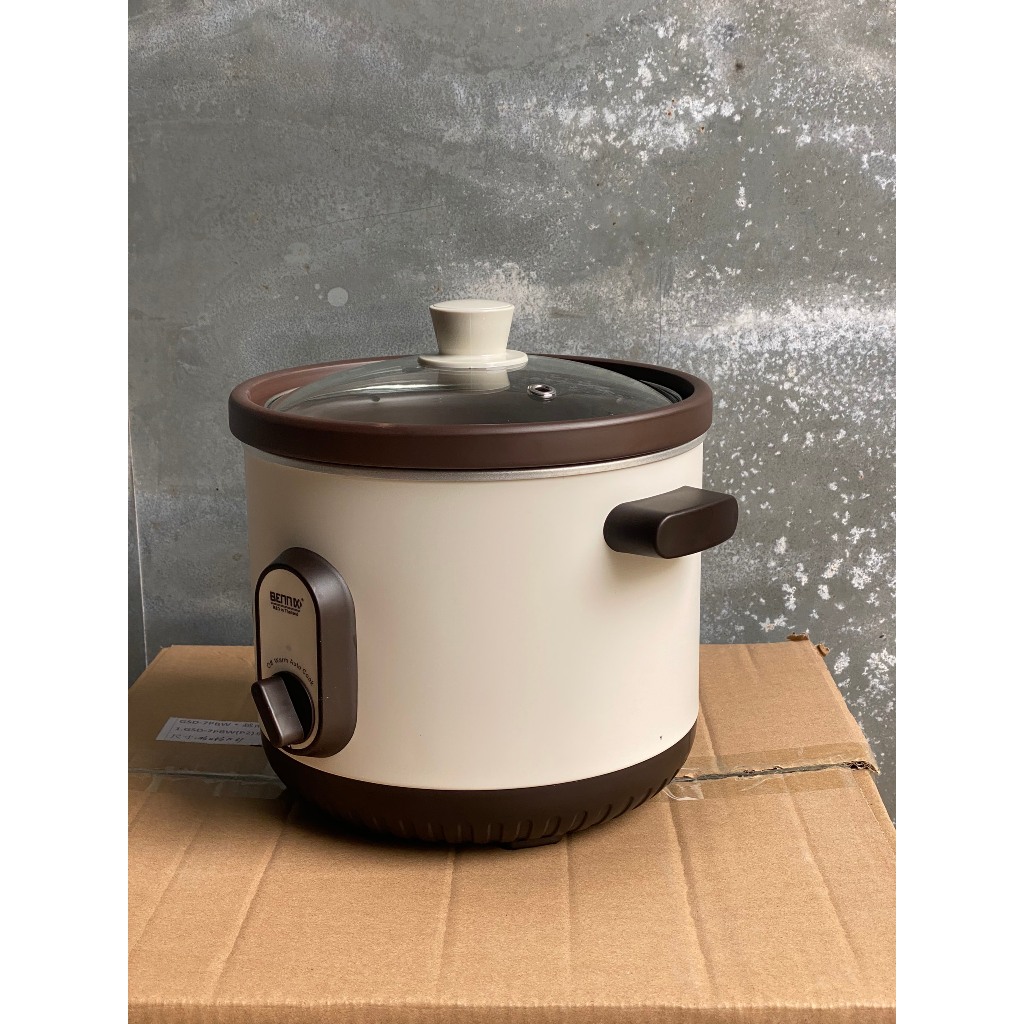 Nồi Nấu Chậm Bennix BN-68KC Hầm Cháo Cho Bé, Hầm Gà, Kho Cá, Bảo hành Chính Hãng 24 Tháng