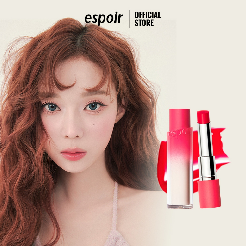 Ảnh [NEW] Son Thỏi Bóng Dưỡng Ẩm Espoir Nowear Lipstick Balming Glow 3gr 3