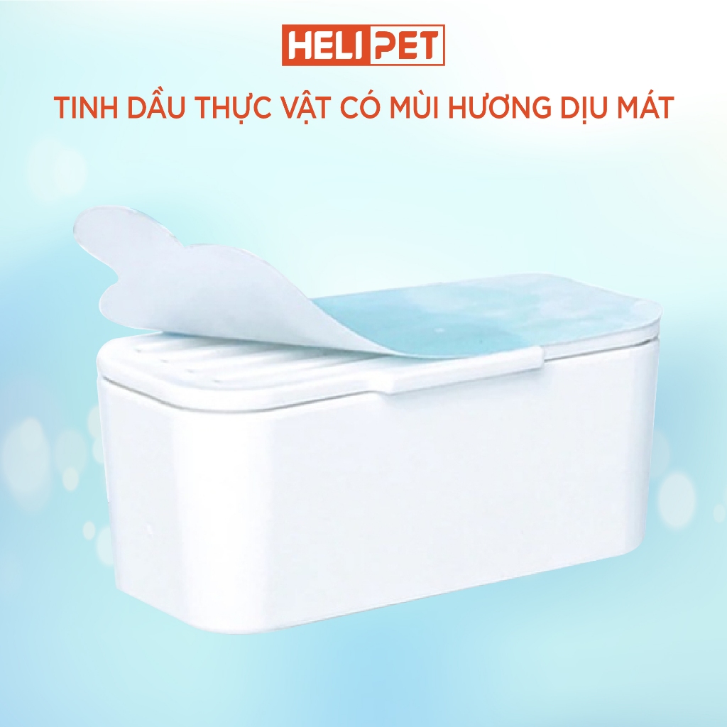 Ảnh COMBO 2 Cục Khử Mùi Máy Dọn Vệ Sinh Cho Mèo Petree x HeLiPet 2024 Chính Hãng 1