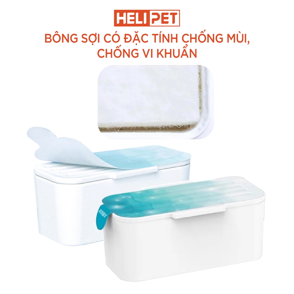 Ảnh COMBO 2 Cục Khử Mùi Máy Dọn Vệ Sinh Cho Mèo Petree x HeLiPet 2024 Chính Hãng 3