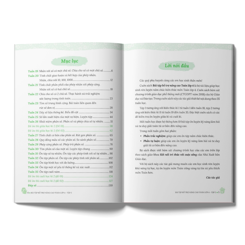 Sách - Combo Bài tập bổ trợ nâng cao Toán lớp 4 - Phân loại lẻ/combo