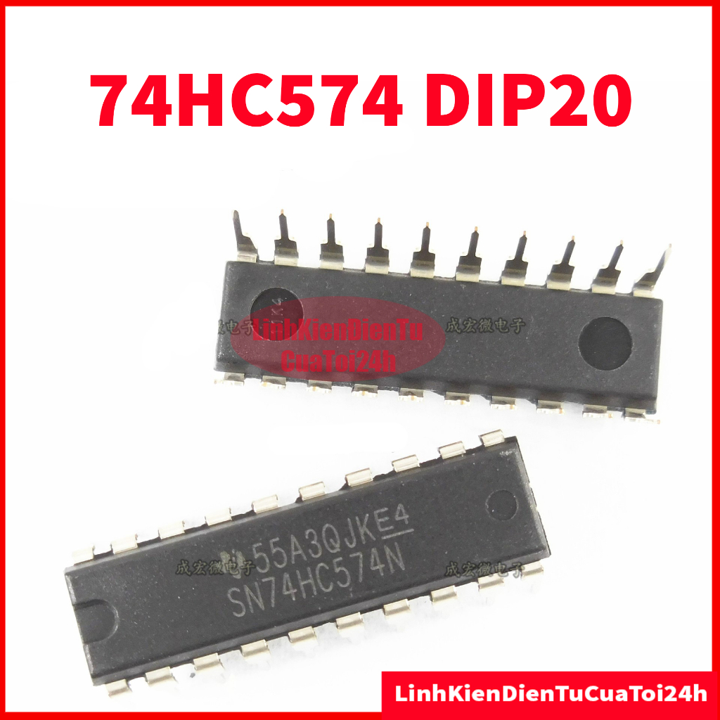 74HC574 Dip 20 Chân Cắm HC574 74574 | Shopee Việt Nam