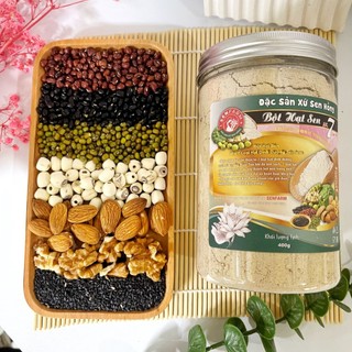 Bột Hạt Sen Mix 7 Thứ Hạt Dinh Dưỡng Nguyên chất Senfarm - không đường