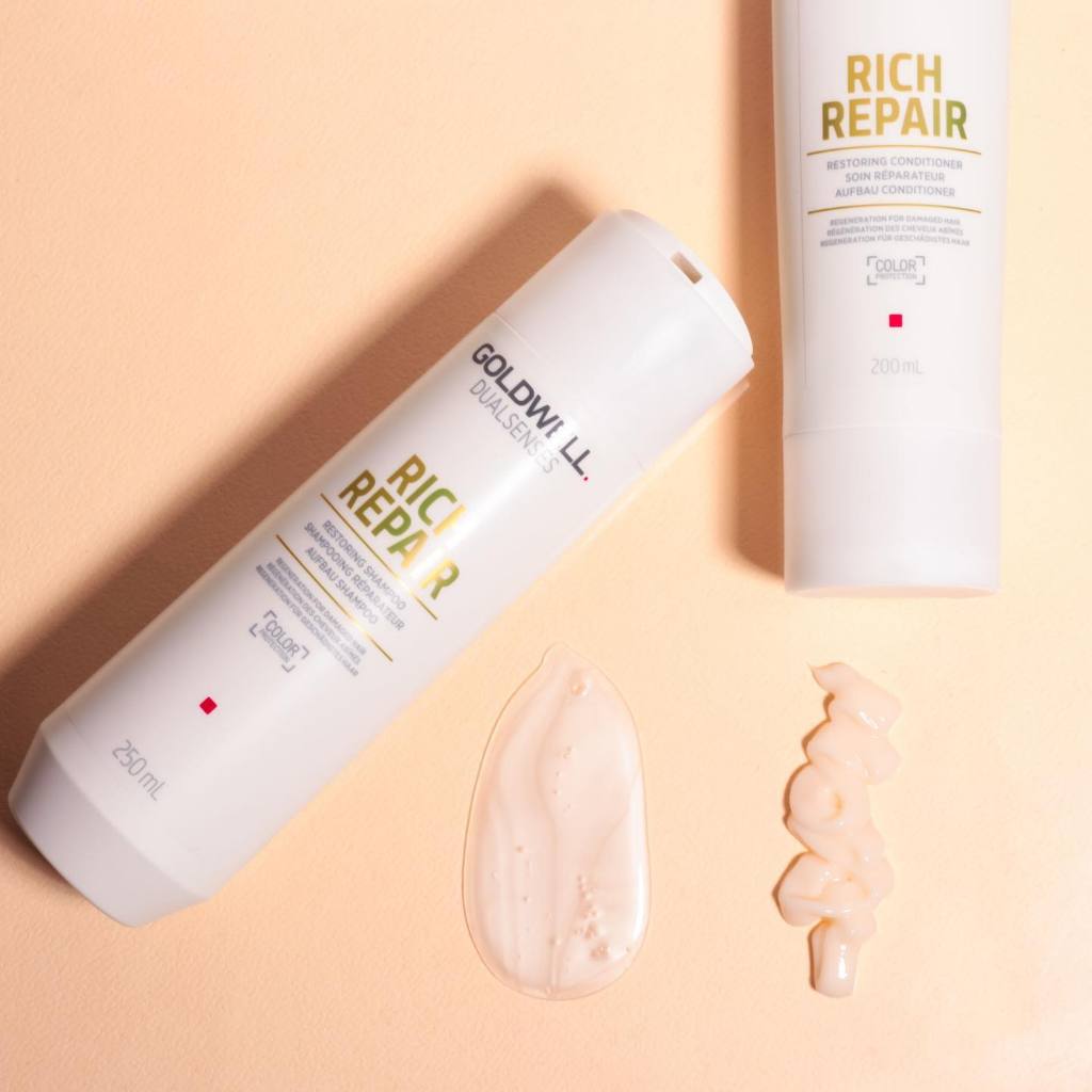 CẶP DẦU GỘI XẢ SIÊU PHỤC HỒI GOLDWELL RICH REPAIR 250ML - 1000ML | Shopee  Việt Nam
