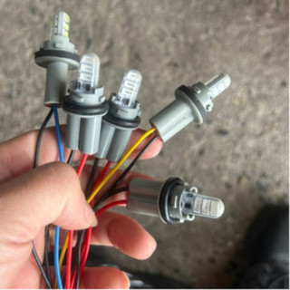 Bóng đèn led T10, bóng cắm điện 12v và 24v, bóng téc.