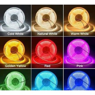 Cuộn 10m Dây Đèn led cob điện 24v Trang Trí Đa Năng 480LEDs, dùng cho xe ô tô xe tải.