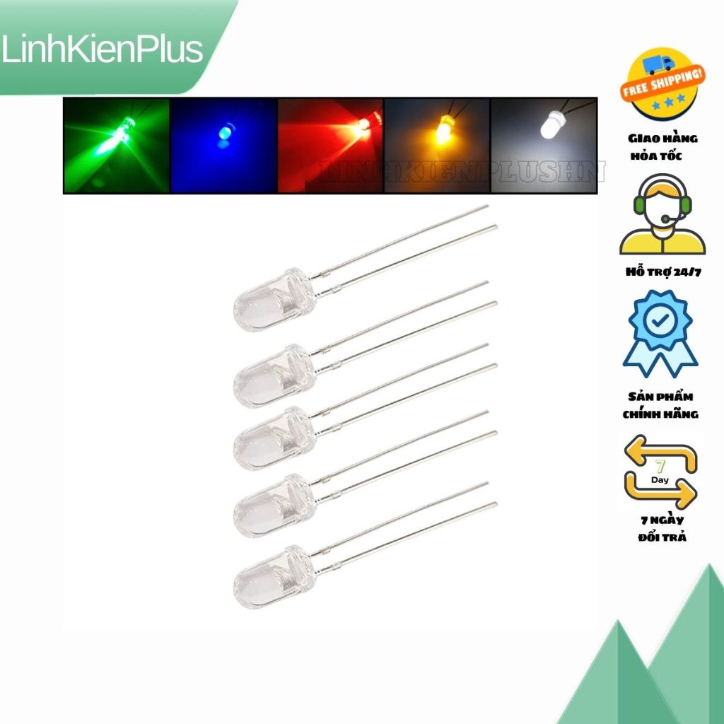 Garosa Diode électroluminescente LED Câblée Plusieurs Couleurs Câble De Lumière LED 20cm 0.06W - Foto 13
