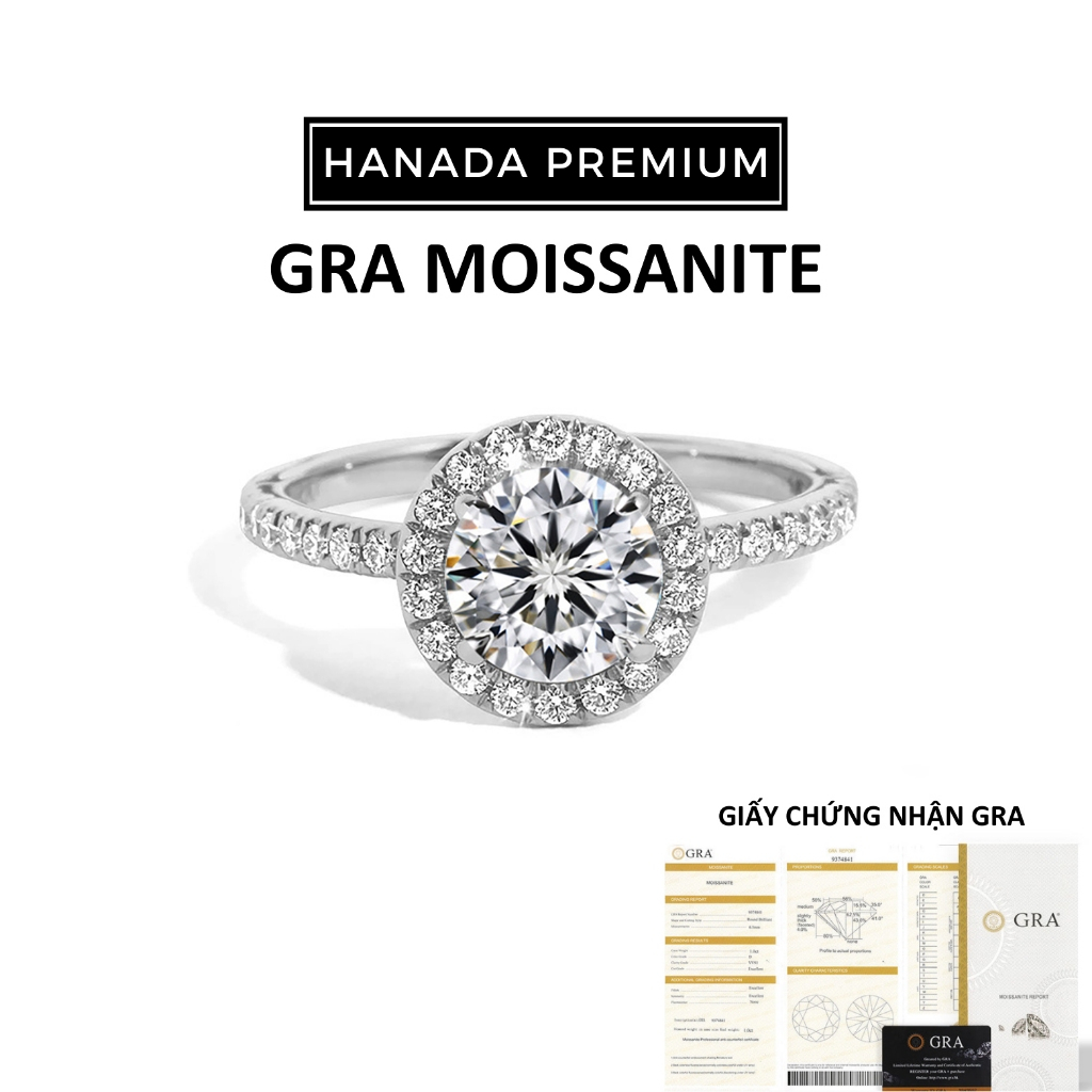 925 Silver Engagement Ring by Hanada Jewelry