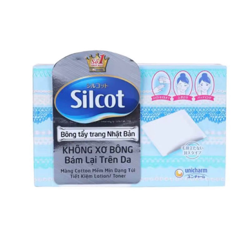 Bông tẩy trang Silcot 82 miếng | Shopee Việt Nam