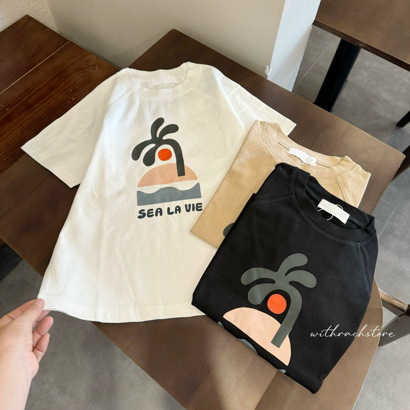 [RÁCH STORE] Áo Thun - BBT - SEA LA VIE | Shopee Việt Nam