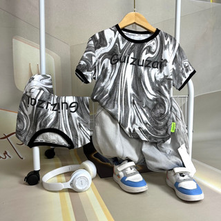 Áo phông cho bé size nhỡ từ 10-35kg chất cotton tàu nhẹ mát