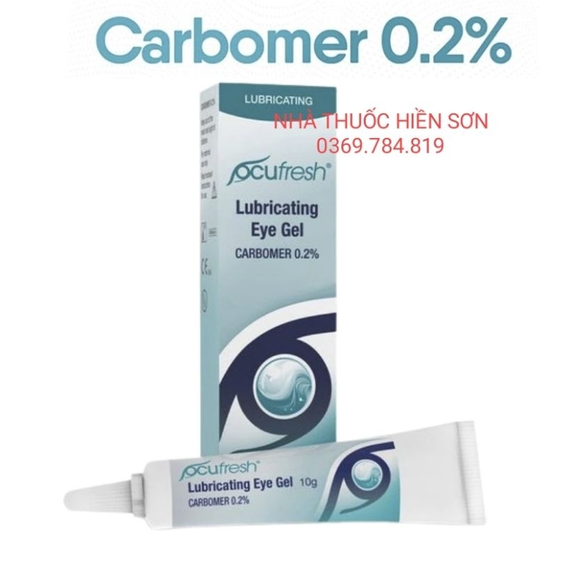 Ocufresh Carbomer 0.2% Lubricating Eye Gel, Eye Gel Drops for Tired & Dry  Eyes