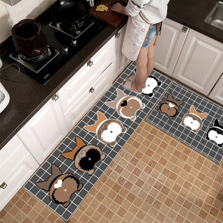 Thảm Lau Chân Nhà Bếp , Bộ 2 Thảm Bếp Hình 3D Loại Đẹp , Thảm Chùi Chân Giá Sỉ