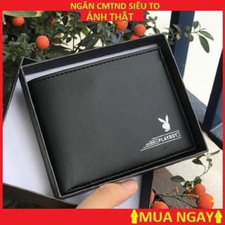 Ví Nam Hàng Hiệu Playboy Chất Da Đẹp Thời Trang Cao Cấp, Bóp Ví Da Pu Xịn Nhiều Ngăn Đẳng Cấp Nam Tính , Ví Nam Da Mềm