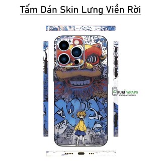 Tấm dán Skin Mặt sau - Ốp Lưng Mẫu Boy MS01 Dành cho 15 pro max,14 pro max,13 pro max,12 pro max- FukiShop