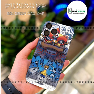 Tấm dán Skin Mặt sau - Ốp Lưng Mẫu Boy MS01 Dành cho 15 pro max,14 pro max,13 pro max,12 pro max- FukiShop