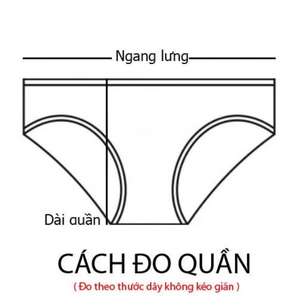 QUẦN LÓT NỮ COMBO 5 QUẦN COTTON THÁI MỀM MỊN MẶT MÁT MẪU VIỀN RĂN CƯA