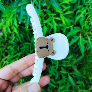 Kẹp càng cua -hàng đẹp loại 1 hình gấu dễ thương Phong cách Hàn Quốc dành cho nữ